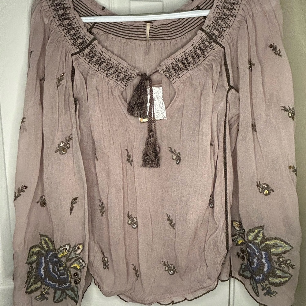 Free People off the shoulder top!